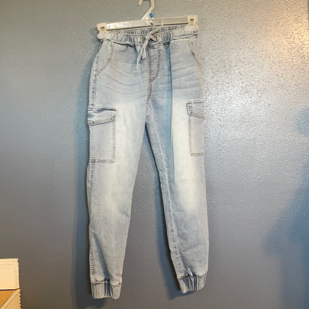 Jean joggers